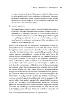 Image of the Page - 205 - in Im Namen der Emanzipation - Antimuslimischer Rassismus in Österreich