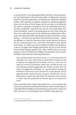 Image of the Page - 212 - in Im Namen der Emanzipation - Antimuslimischer Rassismus in Österreich