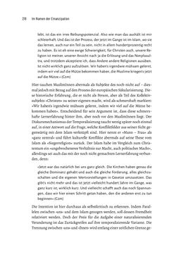 Image of the Page - 218 - in Im Namen der Emanzipation - Antimuslimischer Rassismus in Österreich