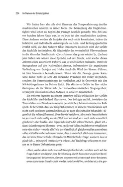 Image of the Page - 224 - in Im Namen der Emanzipation - Antimuslimischer Rassismus in Österreich