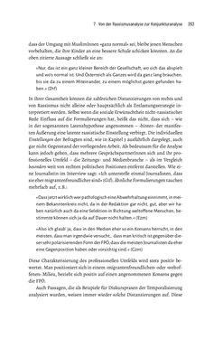 Bild der Seite - 263 - in Im Namen der Emanzipation - Antimuslimischer Rassismus in Österreich