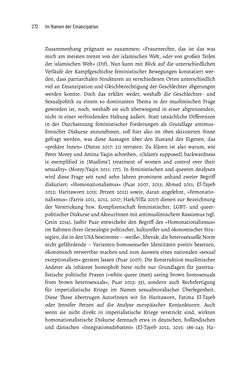 Image of the Page - 272 - in Im Namen der Emanzipation - Antimuslimischer Rassismus in Österreich