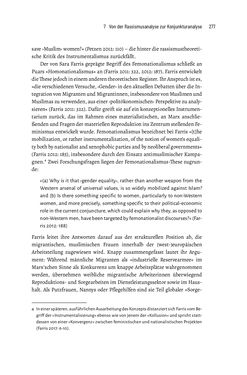 Image of the Page - 277 - in Im Namen der Emanzipation - Antimuslimischer Rassismus in Österreich