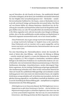 Bild der Seite - 285 - in Im Namen der Emanzipation - Antimuslimischer Rassismus in Österreich