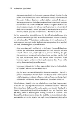Bild der Seite - 290 - in Im Namen der Emanzipation - Antimuslimischer Rassismus in Österreich