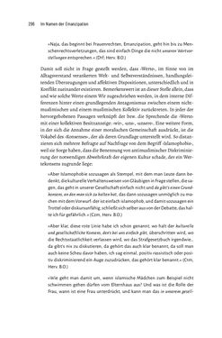 Image of the Page - 296 - in Im Namen der Emanzipation - Antimuslimischer Rassismus in Österreich