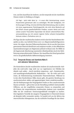 Image of the Page - 306 - in Im Namen der Emanzipation - Antimuslimischer Rassismus in Österreich