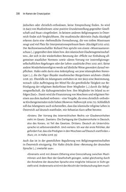 Bild der Seite - 308 - in Im Namen der Emanzipation - Antimuslimischer Rassismus in Österreich