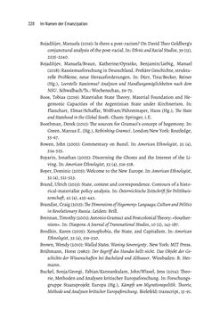 Image of the Page - 328 - in Im Namen der Emanzipation - Antimuslimischer Rassismus in Österreich