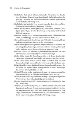 Image of the Page - 356 - in Im Namen der Emanzipation - Antimuslimischer Rassismus in Österreich