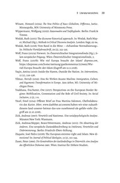 Image of the Page - 361 - in Im Namen der Emanzipation - Antimuslimischer Rassismus in Österreich