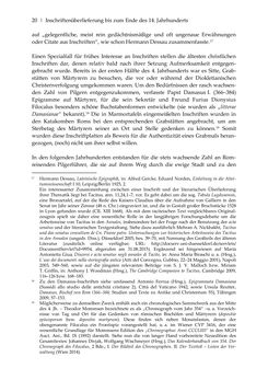 Bild der Seite - 20 - in Der sogenannte Antiquus Austriacus und weitere auctores antiquissimi - Zur ältesten Überlieferung römerzeitlicher Inschriften im österreichischen Raum