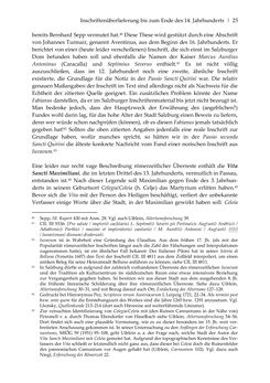 Bild der Seite - 25 - in Der sogenannte Antiquus Austriacus und weitere auctores antiquissimi - Zur ältesten Überlieferung römerzeitlicher Inschriften im österreichischen Raum