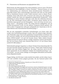 Image of the Page - 50 - in Der sogenannte Antiquus Austriacus und weitere auctores antiquissimi - Zur ältesten Überlieferung römerzeitlicher Inschriften im österreichischen Raum