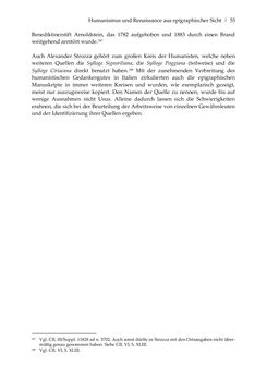 Image of the Page - 55 - in Der sogenannte Antiquus Austriacus und weitere auctores antiquissimi - Zur ältesten Überlieferung römerzeitlicher Inschriften im österreichischen Raum
