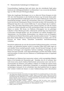 Image of the Page - 76 - in Der sogenannte Antiquus Austriacus und weitere auctores antiquissimi - Zur ältesten Überlieferung römerzeitlicher Inschriften im österreichischen Raum