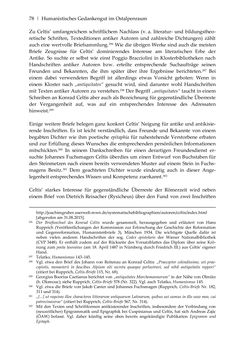 Image of the Page - 78 - in Der sogenannte Antiquus Austriacus und weitere auctores antiquissimi - Zur ältesten Überlieferung römerzeitlicher Inschriften im österreichischen Raum