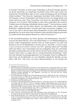 Bild der Seite - 79 - in Der sogenannte Antiquus Austriacus und weitere auctores antiquissimi - Zur ältesten Überlieferung römerzeitlicher Inschriften im österreichischen Raum