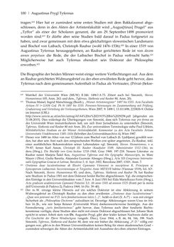 Image of the Page - 100 - in Der sogenannte Antiquus Austriacus und weitere auctores antiquissimi - Zur ältesten Überlieferung römerzeitlicher Inschriften im österreichischen Raum