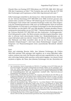 Bild der Seite - 119 - in Der sogenannte Antiquus Austriacus und weitere auctores antiquissimi - Zur ältesten Überlieferung römerzeitlicher Inschriften im österreichischen Raum