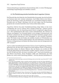 Image of the Page - 120 - in Der sogenannte Antiquus Austriacus und weitere auctores antiquissimi - Zur ältesten Überlieferung römerzeitlicher Inschriften im österreichischen Raum