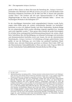 Image of the Page - 146 - in Der sogenannte Antiquus Austriacus und weitere auctores antiquissimi - Zur ältesten Überlieferung römerzeitlicher Inschriften im österreichischen Raum