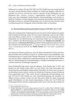 Image of the Page - 152 - in Der sogenannte Antiquus Austriacus und weitere auctores antiquissimi - Zur ältesten Überlieferung römerzeitlicher Inschriften im österreichischen Raum