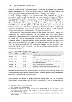 Image of the Page - 154 - in Der sogenannte Antiquus Austriacus und weitere auctores antiquissimi - Zur ältesten Überlieferung römerzeitlicher Inschriften im österreichischen Raum