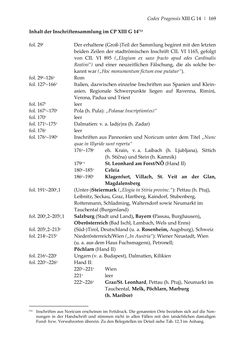 Image of the Page - 169 - in Der sogenannte Antiquus Austriacus und weitere auctores antiquissimi - Zur ältesten Überlieferung römerzeitlicher Inschriften im österreichischen Raum
