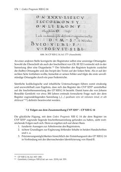 Image of the Page - 174 - in Der sogenannte Antiquus Austriacus und weitere auctores antiquissimi - Zur ältesten Überlieferung römerzeitlicher Inschriften im österreichischen Raum