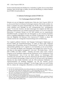Image of the Page - 182 - in Der sogenannte Antiquus Austriacus und weitere auctores antiquissimi - Zur ältesten Überlieferung römerzeitlicher Inschriften im österreichischen Raum