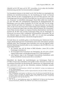Bild der Seite - 189 - in Der sogenannte Antiquus Austriacus und weitere auctores antiquissimi - Zur ältesten Überlieferung römerzeitlicher Inschriften im österreichischen Raum