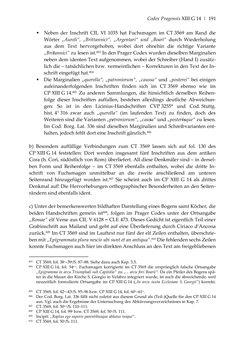 Image of the Page - 191 - in Der sogenannte Antiquus Austriacus und weitere auctores antiquissimi - Zur ältesten Überlieferung römerzeitlicher Inschriften im österreichischen Raum