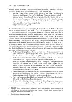 Image of the Page - 206 - in Der sogenannte Antiquus Austriacus und weitere auctores antiquissimi - Zur ältesten Überlieferung römerzeitlicher Inschriften im österreichischen Raum