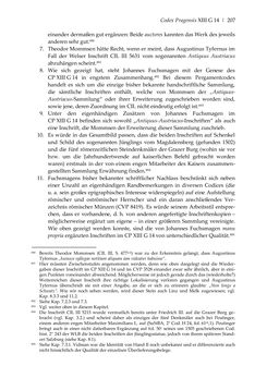 Image of the Page - 207 - in Der sogenannte Antiquus Austriacus und weitere auctores antiquissimi - Zur ältesten Überlieferung römerzeitlicher Inschriften im österreichischen Raum