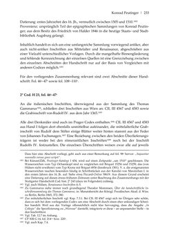 Bild der Seite - 233 - in Der sogenannte Antiquus Austriacus und weitere auctores antiquissimi - Zur ältesten Überlieferung römerzeitlicher Inschriften im österreichischen Raum