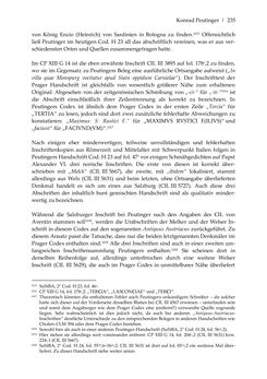 Bild der Seite - 235 - in Der sogenannte Antiquus Austriacus und weitere auctores antiquissimi - Zur ältesten Überlieferung römerzeitlicher Inschriften im österreichischen Raum