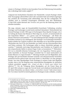 Bild der Seite - 245 - in Der sogenannte Antiquus Austriacus und weitere auctores antiquissimi - Zur ältesten Überlieferung römerzeitlicher Inschriften im österreichischen Raum