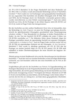 Image of the Page - 256 - in Der sogenannte Antiquus Austriacus und weitere auctores antiquissimi - Zur ältesten Überlieferung römerzeitlicher Inschriften im österreichischen Raum
