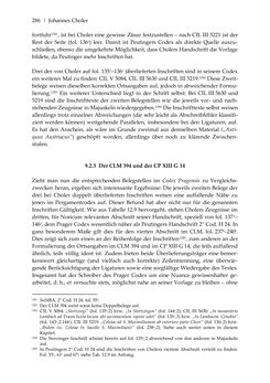 Image of the Page - 286 - in Der sogenannte Antiquus Austriacus und weitere auctores antiquissimi - Zur ältesten Überlieferung römerzeitlicher Inschriften im österreichischen Raum