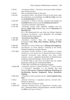 Image of the Page - 299 - in Der sogenannte Antiquus Austriacus und weitere auctores antiquissimi - Zur ältesten Überlieferung römerzeitlicher Inschriften im österreichischen Raum
