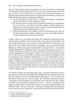 Bild der Seite - 306 - in Der sogenannte Antiquus Austriacus und weitere auctores antiquissimi - Zur ältesten Überlieferung römerzeitlicher Inschriften im österreichischen Raum
