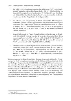 Image of the Page - 310 - in Der sogenannte Antiquus Austriacus und weitere auctores antiquissimi - Zur ältesten Überlieferung römerzeitlicher Inschriften im österreichischen Raum