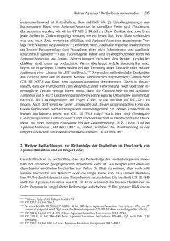 Image of the Page - 315 - in Der sogenannte Antiquus Austriacus und weitere auctores antiquissimi - Zur ältesten Überlieferung römerzeitlicher Inschriften im österreichischen Raum