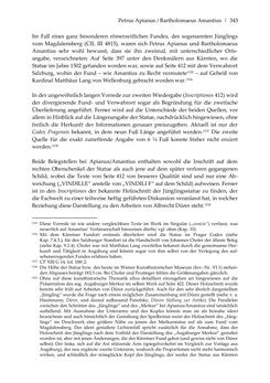 Bild der Seite - 343 - in Der sogenannte Antiquus Austriacus und weitere auctores antiquissimi - Zur ältesten Überlieferung römerzeitlicher Inschriften im österreichischen Raum