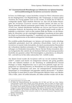 Image of the Page - 345 - in Der sogenannte Antiquus Austriacus und weitere auctores antiquissimi - Zur ältesten Überlieferung römerzeitlicher Inschriften im österreichischen Raum