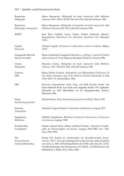 Image of the Page - 518 - in Der sogenannte Antiquus Austriacus und weitere auctores antiquissimi - Zur ältesten Überlieferung römerzeitlicher Inschriften im österreichischen Raum