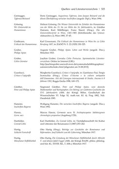 Bild der Seite - 525 - in Der sogenannte Antiquus Austriacus und weitere auctores antiquissimi - Zur ältesten Überlieferung römerzeitlicher Inschriften im österreichischen Raum
