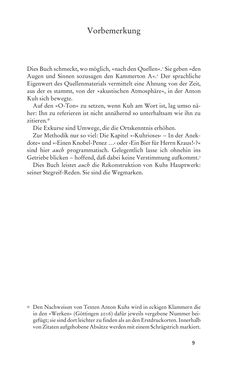 Image of the Page - 9 - in Anton Kuh - Biographie