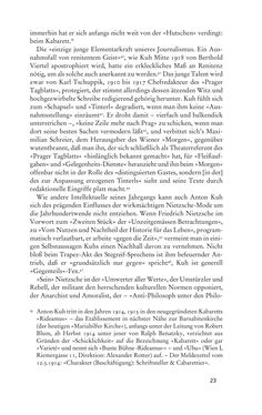 Image of the Page - 23 - in Anton Kuh - Biographie